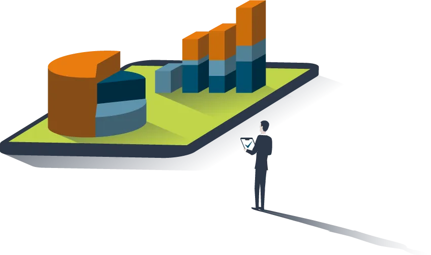 Accounting1bTransparent_c1d54a.png Illustration: Diagramme und Checkliste – betriebliches Rechnungswesen bei IStB